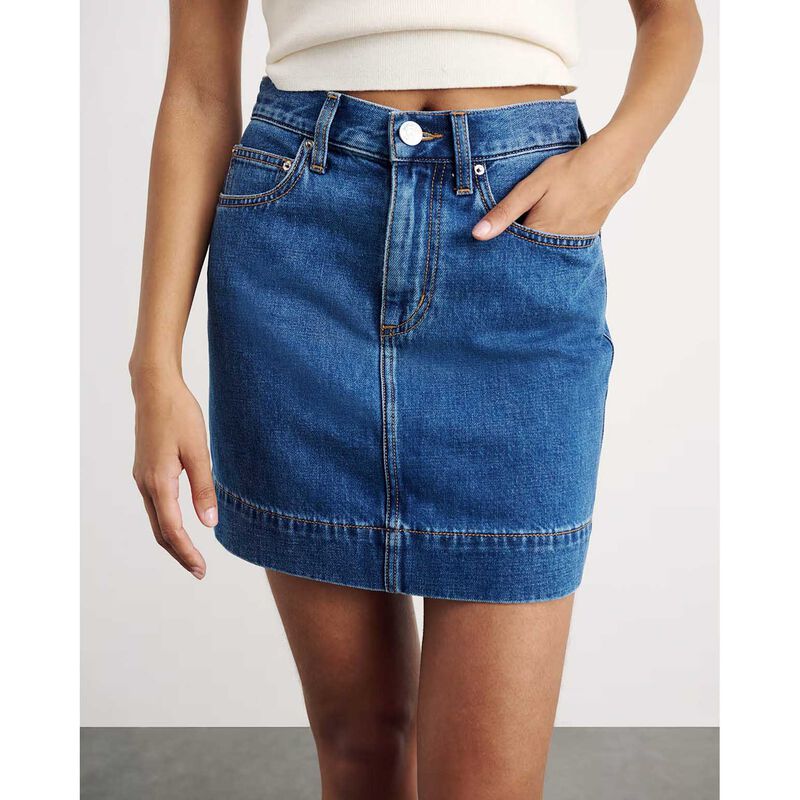 JAG Cora Denim Mini Skirt image number 2